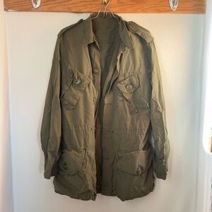 Vintage 70s Military Lightweight Combat Jacket